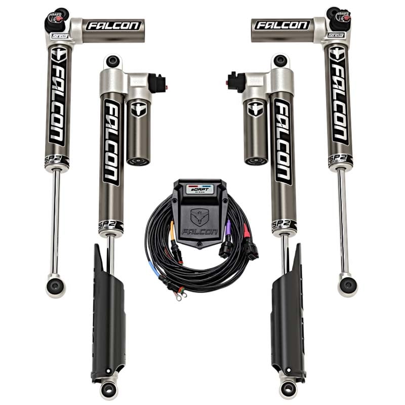 Falcon Shocks Jeep JT SP2 3.5 aDAPT eAdjust Piggyback Shock Kit POLY