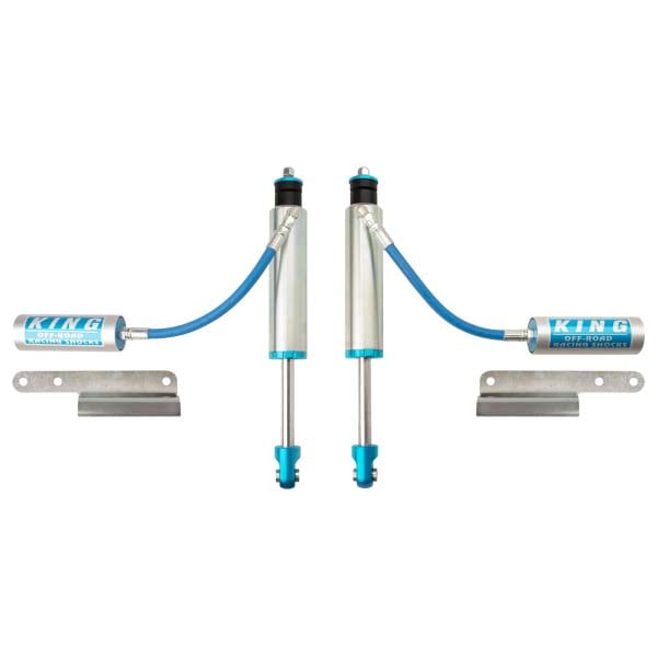 King 2.5 Front Remote Reservoir Shocks for 1998-2002 Toyota Land