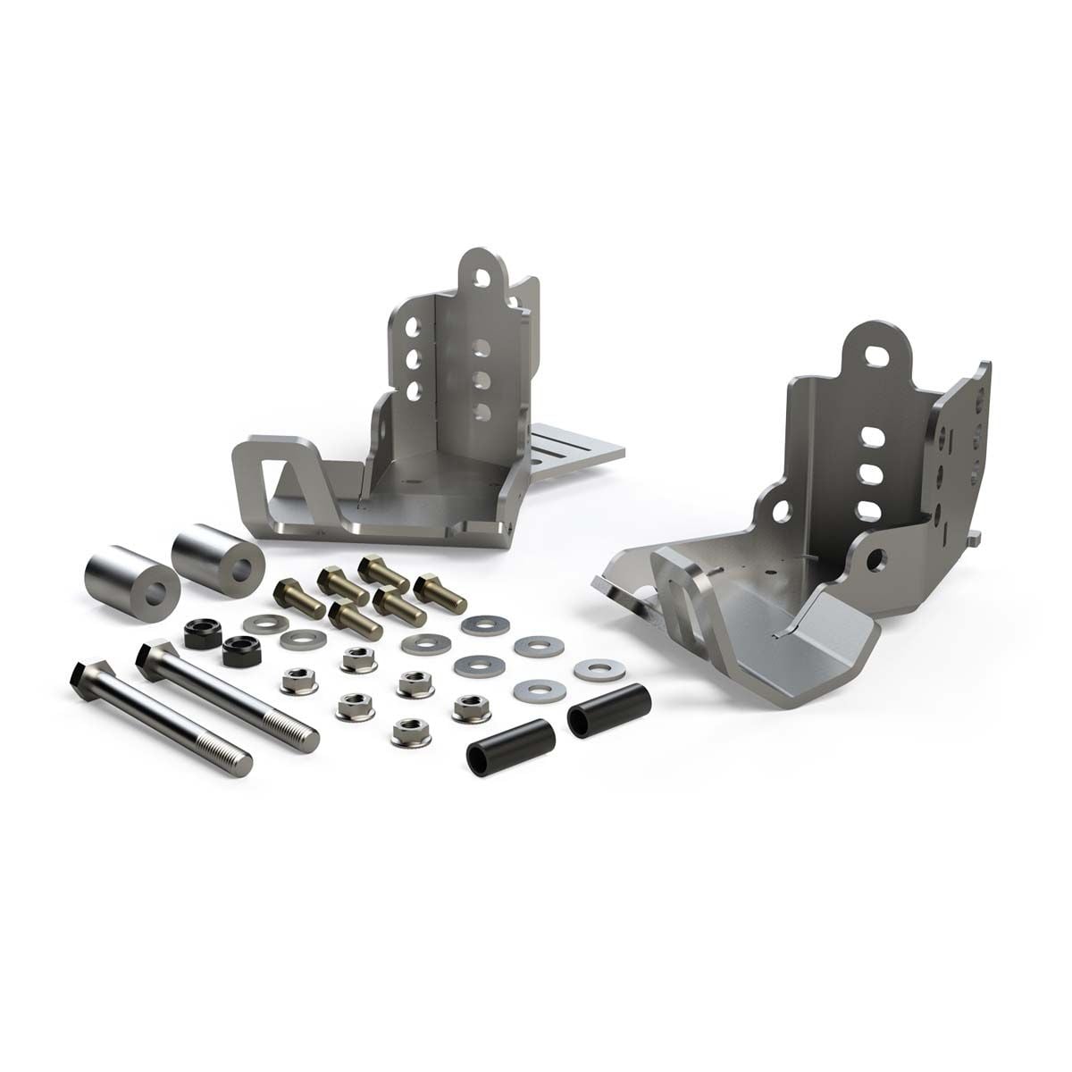 Falcon Shocks JK/JKU HD Rear Shock Skid Plate Kit POLY PERFORMANCE