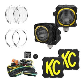 KC HiLiTES FLEX ERA 1 LED; Master Pair Pack