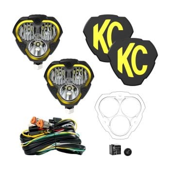 KC HiLiTES FLEX ERA 3; Master Pair Pack