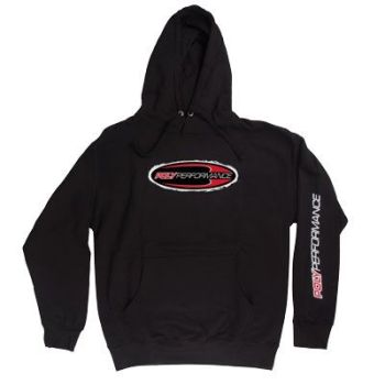 Poly Performance Pull Over Hoodie, Black