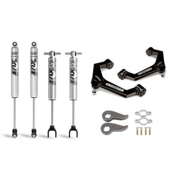 Cognito 3-Inch Performance Leveling Kit with Fox PS 2.0 IFP Shocks for 2011-2019 Silverado/Sierra 2500/3500 2WD/4WD
