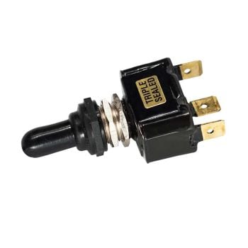 K-Four Switches Triple Sealed ON-OFF-ON Toggle SW Single Pole 12V 20 AMP
