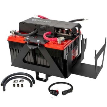 Genesis Offroad 2012-2018 Jeep Wrangler JK Dual Battery Kit - Gen 3