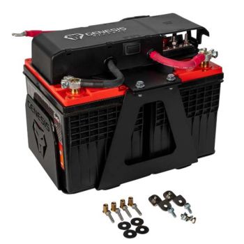 Genesis Offroad 2010-2022 Toyota 4Runner Dual Battery Kit - Gen 3