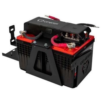 Genesis Offroad 2018+ Gas JL / 2020+ Gas JT Gladiator Dual Battery Kit - Gen 3