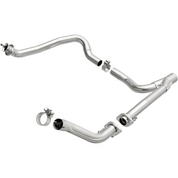 MagnaFlow 2012-2018 Jeep Wrangler JK Loop Delete Exhaust Y-Pipe Assembly