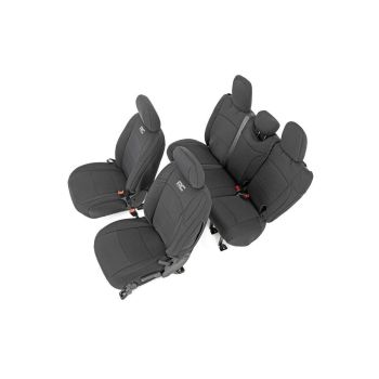 Rough Country 2018 Jeep JL Neoprene Seat Cover Set