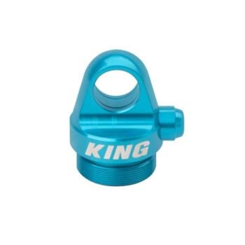 King 2.0 Air Shock End Cap with Schrader Valve