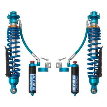 King 2.5 IBP Rear Remote Reservoir Coilover Shock Kit with Adjusters for 2019+ Ford Ranger Raptor, Pair