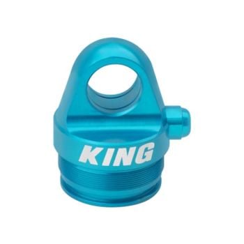 King 2.5 AS End Cap with Schrader Cover (25AS003-001)
