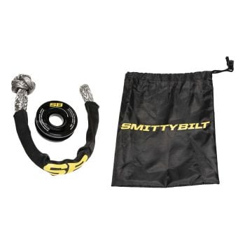 Smittybilt Soft Shackle with Recovery Ring - 33K Rating
