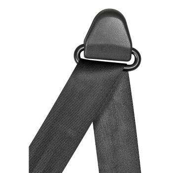 Corbeau 2-Inch Seat Belts, Black Retractable Seat Belt Bolt-In