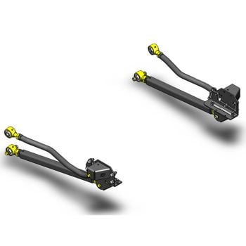 Clayton Off Road Jeep Wrangler Pro Series Rear Long Arm Upgrade Kit for 2007-2018 JK