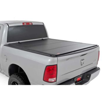 Rough Country Hard Tri-Fold Flip Up Bed Cover, 5'7