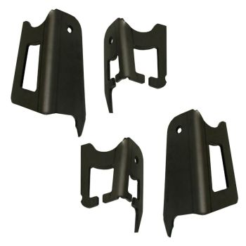 Total Chaos Weld-on Upper Coil Bucket Tower Gussets for 2000-2006 Toyota Tundra 2WD / 4WD