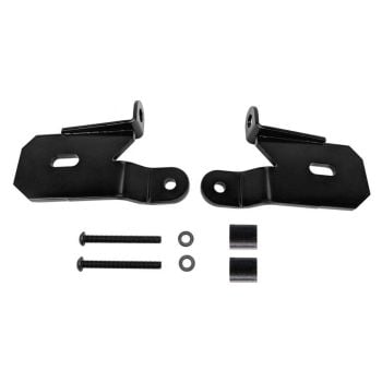 KC HiLiTES 2018-2024 Jeep JL/JT/4xe Bracket Set - Light Mount - Windshield - Pillar Mount - Pair