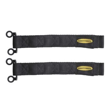 Smittybilt Universal Adjustable Door Strap Pair - Black