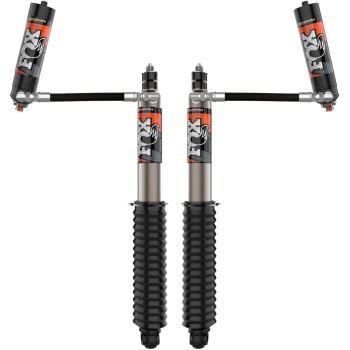 Fox 2.5 Performance Elite Series Rear Remote Reservoir Adjustable Shocks with DSC for 2022+ Toyota Tundra (Pair)