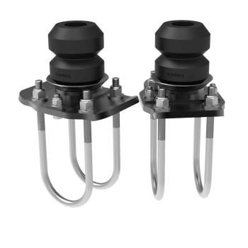 Timbren Active Off-Road Bumpstops w/ U-Bolt Flip Kit for 2005-2023 Toyota Tacoma - Rear Kit