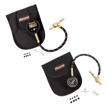 Digital (top) / Analog (bottom) E-Z Tire Deflators (sold separately) 
