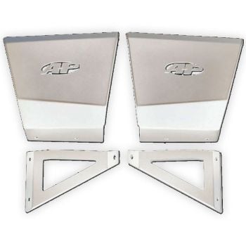 All-Pro 05+ Taco Rear Bumper Side Pcs  w/ Hardware - Aluminum