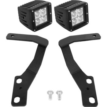 All-Pro Off-Road Ditch Light Bracket Kit for 2010-UP Toyota 4Runner