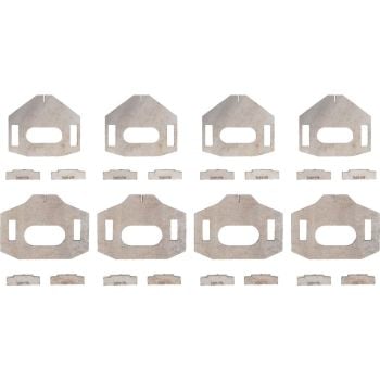 All-Pro Offroad Toyota Weld-On Lower Control Arm Cam Tab Gussets