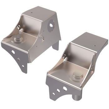 Artec TJ Front Frame Coil Bucket - Stock Height (1 ton Swap Offset)