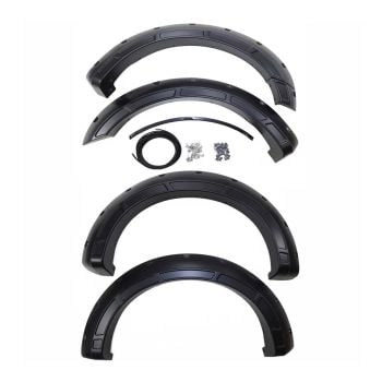 Rough Country Defender Pocket Fender Flares for 2015-2020 Ford F-150 2WD/4WD