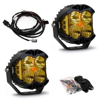 Baja Designs LP4 Pro LED Driving/Combo Amber Lens Pair