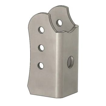 Artec Industries Tall Adjustable Truss Upper Link Mount 2.63 Inch, Single