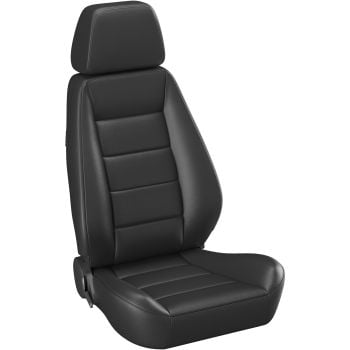 Corbeau Sport Reclining Seat (Black Vinyl)