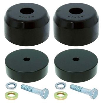 RockJock Front Bump Stop Kit (3 In.) for Jeep JK