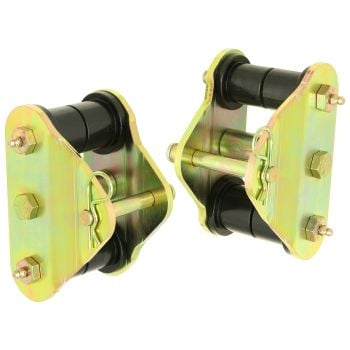 RockJock HD Leaf Spring Tow Shackles for Jeep YJ