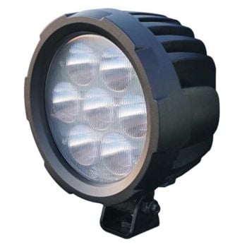 TYRI D18 8000 eLumen LED Light, 12-48V, Narrow Symmetric with Cover, Lens Kit, & Harness