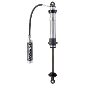 Radflo 2.5 Inch Remote Reservoir Coil-Over with 7/8 Inch Shaft with Dual Rate Spring Hardware
