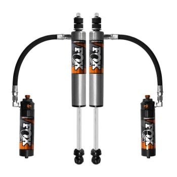 Fox 2.5 Performance Elite Series Remote Reservoir Front Shock Kit with DSC for 2014+ Dodge Ram 2500 / 3500