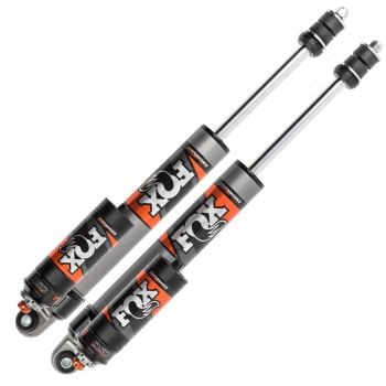 Fox 2.5 Performance Elite Series Piggyback Reservoir Rear Shock Kit with DSC for 2014+ Dodge Ram 2500 / 3500