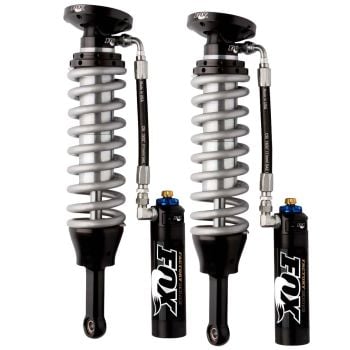 Fox 2.5 Series Front Coilover Remote Reservoir Long Travel Shocks, DSC, for Toyota 2005+ Tacoma (Pair)