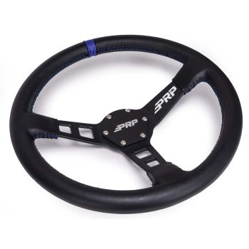 PRP Deep Dish Leather Steering Wheel