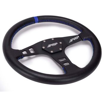 PRP Flat Leather Steering Wheel