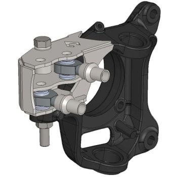 Artec Industries JL Crossover Weld-On High Steer Arms - 2005+ Ford Superduty Knuckle