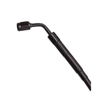 Russell 45 DEG. -3 to Straight -3 Dot Approved Black Brake Lines