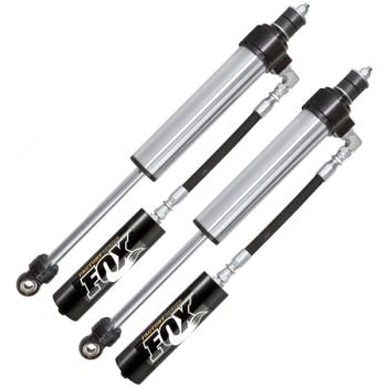 FOX 2.5 Factory Series Internal Bypass Reservoir Shock Set for Jeep JK