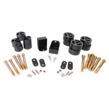 Rough Country 1.25-inch Body Lift Kit for 87-95 Wrangler YJ (Manual Trans)