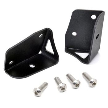 Rough Country 07-16 Jeep JK Lower Windshield Halogen Light Mounts