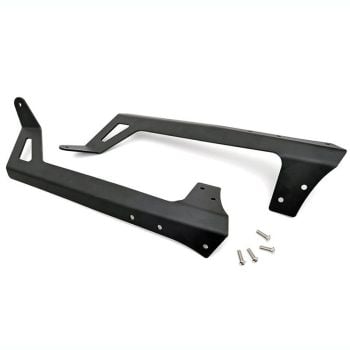 Rough Country 07-15 Jeep JK 50-inch Straight LED Light Bar Upper Windshield Mounts
