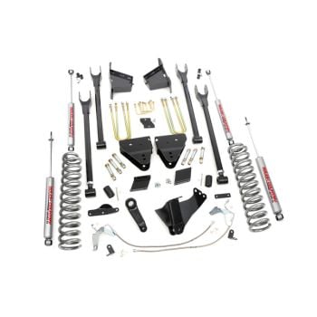 Rough Country 6in Ford F-250 Super Duty 4WD 4-Link Suspension Lift Kit (Diesel)